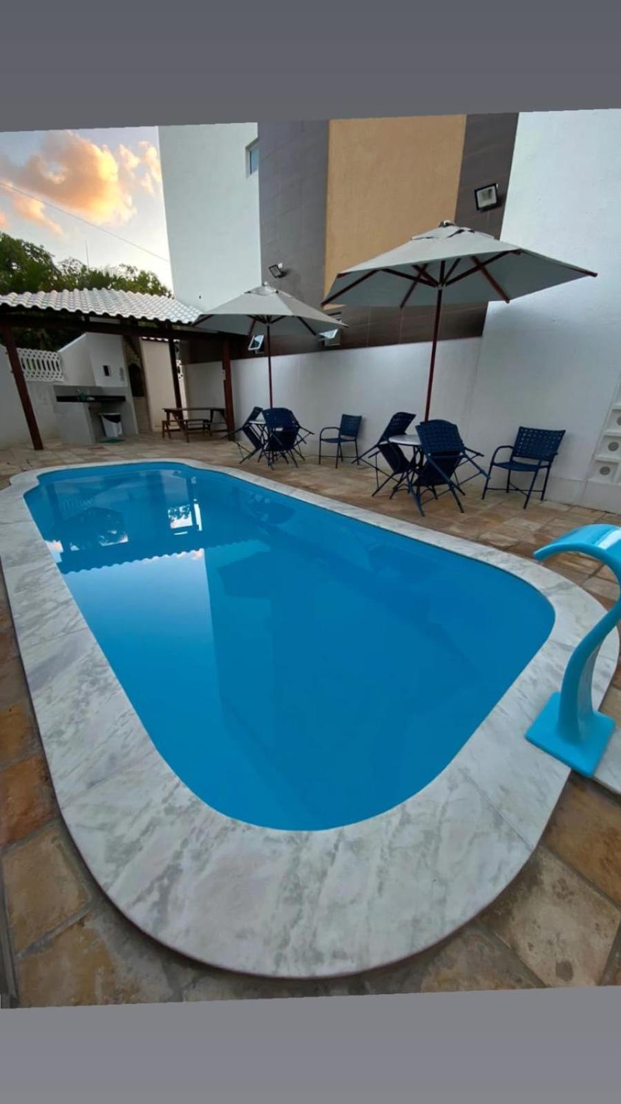 Pôrto das GalinhasFlat Vila De Porto Praca 10 Predio Amarelo公寓 外观 照片