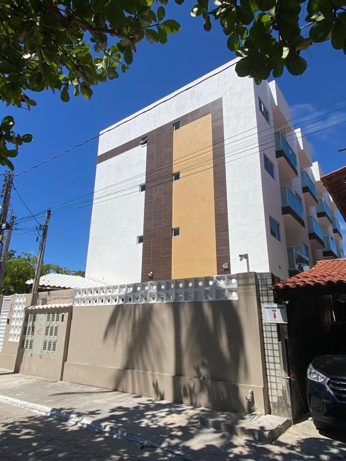 Pôrto das GalinhasFlat Vila De Porto Praca 10 Predio Amarelo公寓 外观 照片